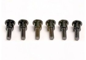 Винт с шляпкой Attachment screws, shock (3x12mm shoulder screws) (6) - TRA3642