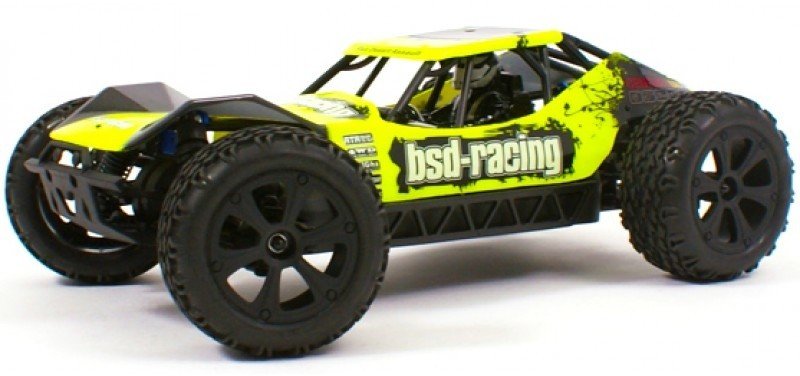 Радиоуправляемый багги BSD Racing Prime Desert Assault V2 Buggy Brushless 4WD RTR масштаб 1:10 2.4G - BS218R