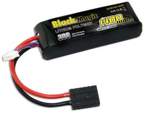Аккумулятор Black Magic LiPo 11.1V 3S 30C 1400 mAh - BM-A30-1403TR