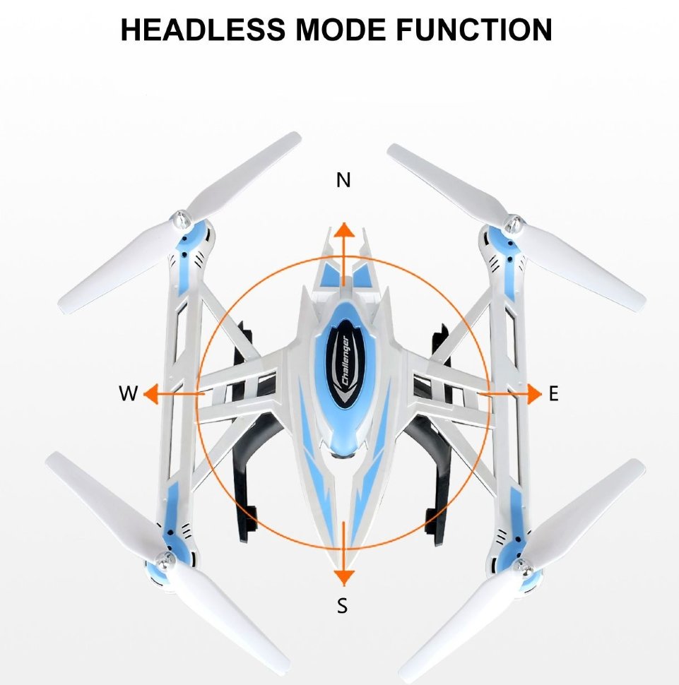 Радиоуправляемый квадрокоптер JXD 506V Challenger RTF 2.4G - JXD-506V