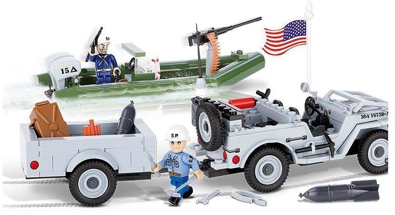 Конструктор COBI Jeep Willys MB Navy - COBI-24193