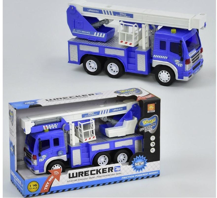 Машина инерционная WenYi Служба спасения Аварийная масштаб 1:16 - WY293S