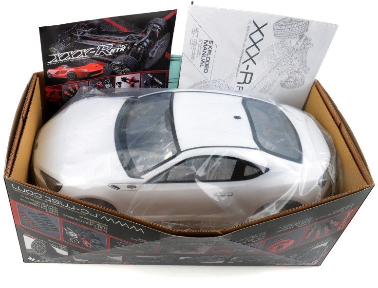 Модель раллийного автомобиля MST XXX-R TOYOTA FT-86 White 4WD RTR масштаб 1:10 2.4G - MST-531104W