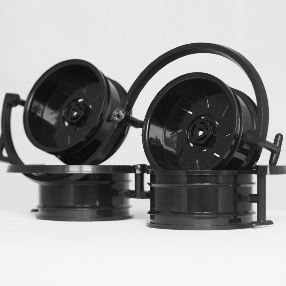 Колеса к радиоуправляемым машинам Комплект дисков (4шт.), черные