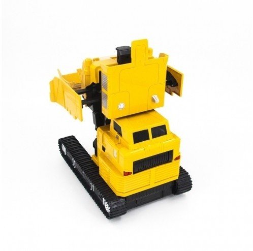 Радиоуправляемый трансформер - бульдозер, стреляющий присосками MZ Model 1:14 2.4G - MZ-2377PF