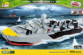 Конструктор COBI Patrol Torpedo Boat PT-305 - COBI-2376