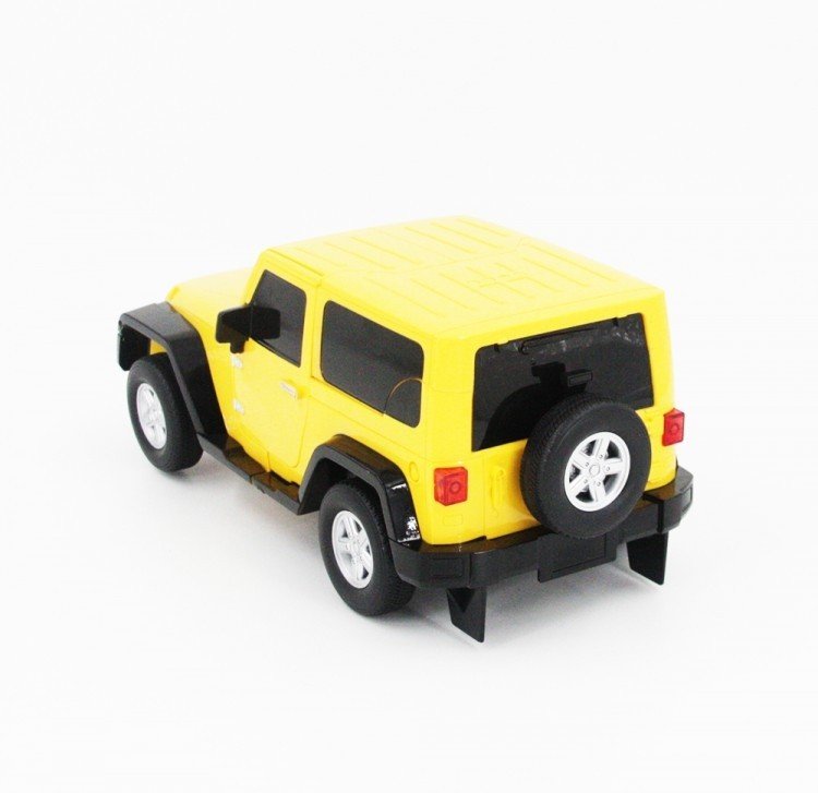Радиоуправляемый робот трансформер Jeep Rubicon Yellow масштаб 1:14 - 2329PF