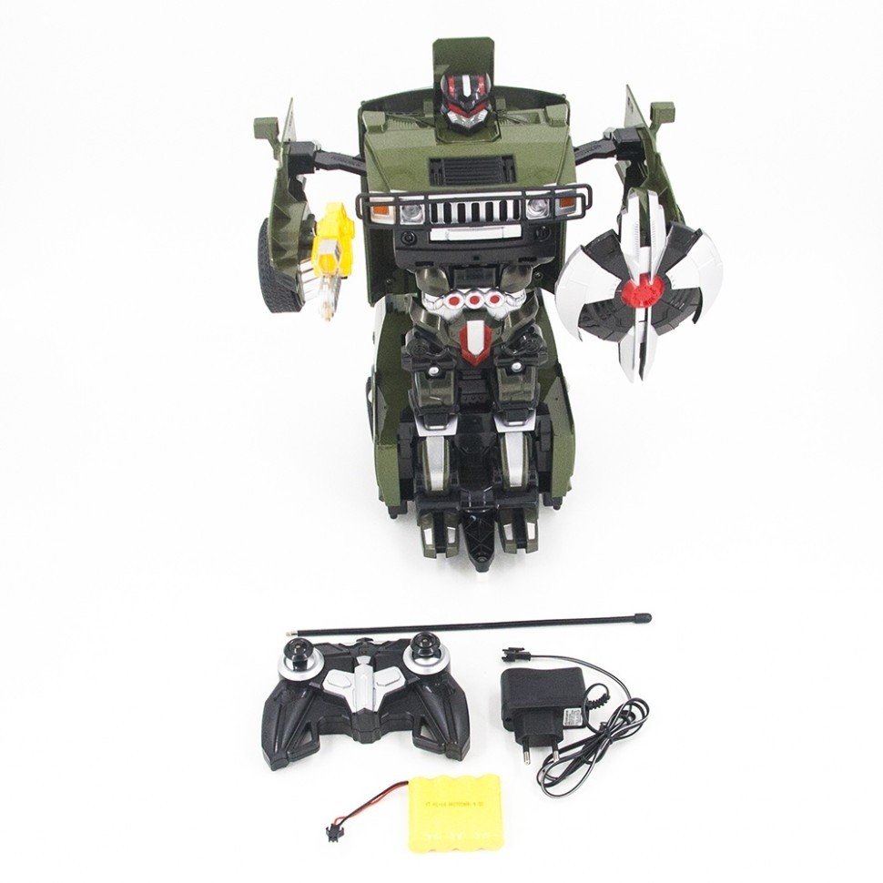 Радиоуправляемый трансформер MZ Model Hammer H2 Green 1:14 - MZ-2323P