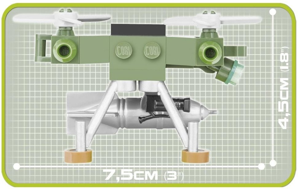 Конструктор COBI Боевой дрон - COBI-2151