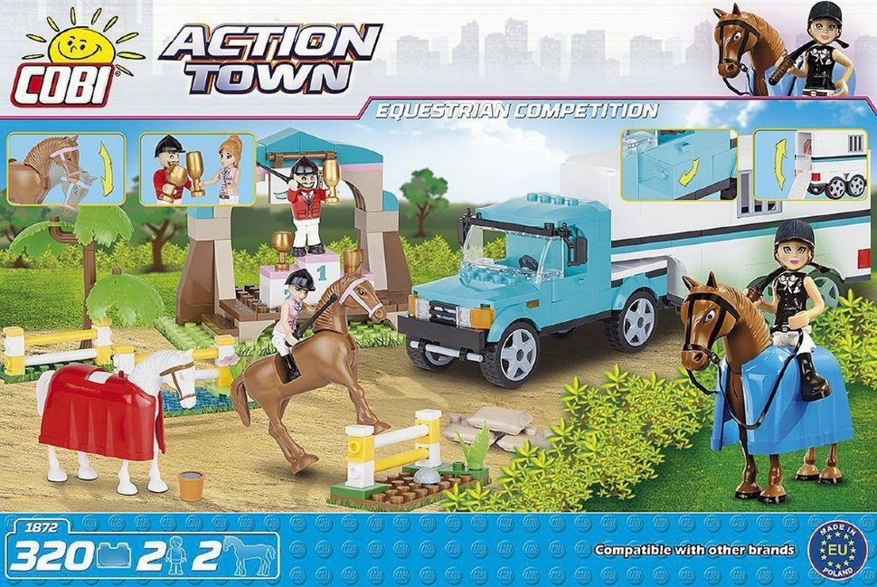 Конструктор COBI Equestrian competition - COBI-1872