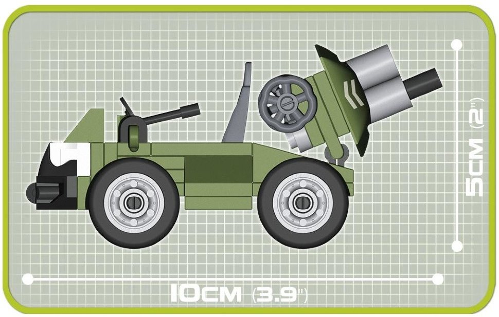 Конструктор COBI Автомобиль поддержки - COBI-2152