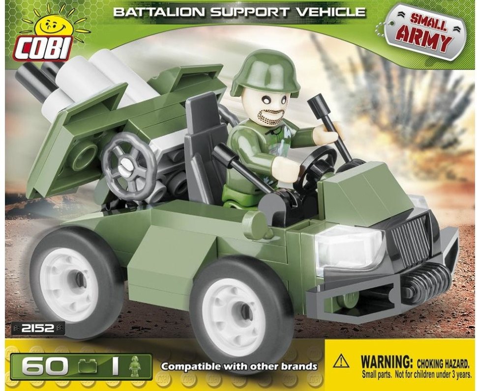 Конструктор COBI Автомобиль поддержки - COBI-2152