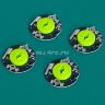 Комплект тормозных дисков с пластиковым шестигранником светящихся (зеленые) - SWS-3342012_g
