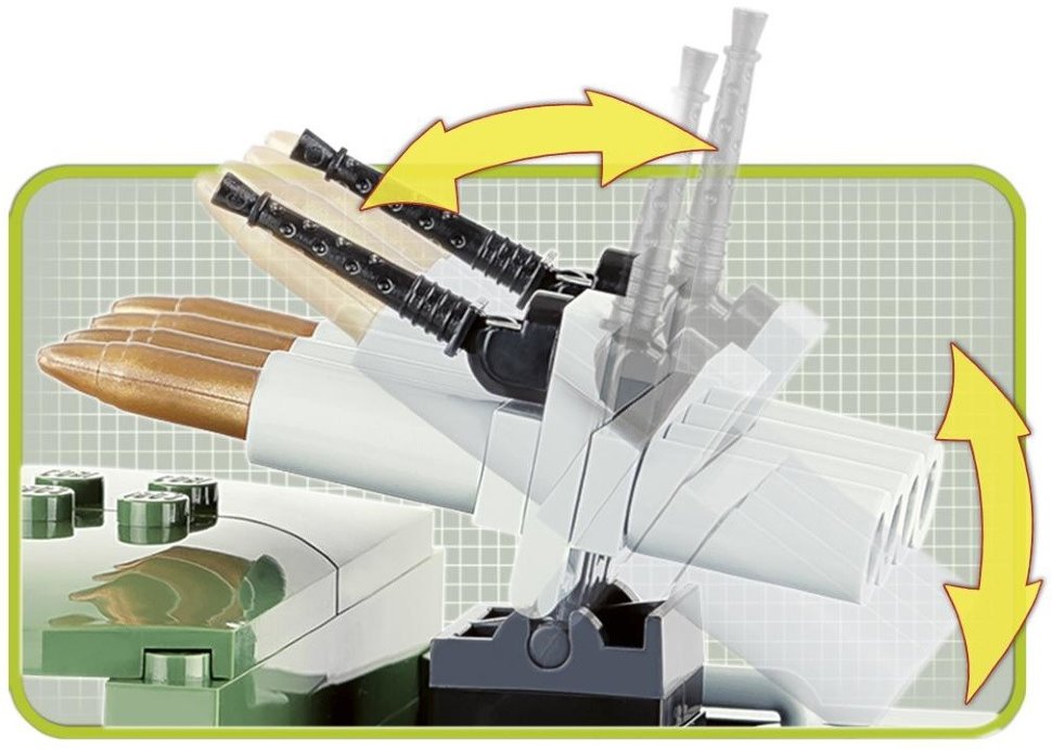 Конструктор COBI Военный джип P-4 Armoured Car - COBI-2336