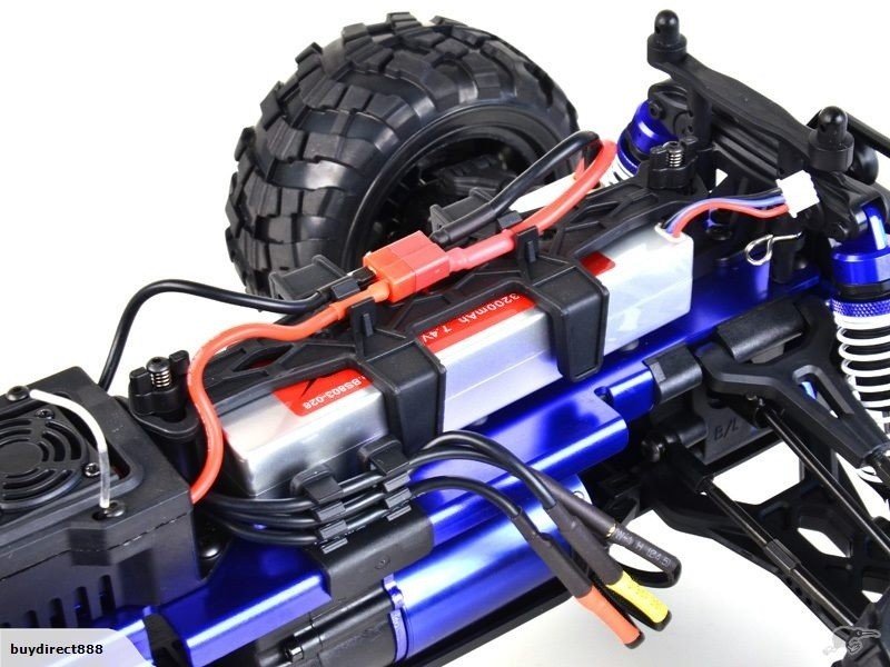Радиоуправляемый монстр BSD Racing Ramasoon Brushless, Waterproof 4WD RTR масштаб 1:10 2.4G - BS915T