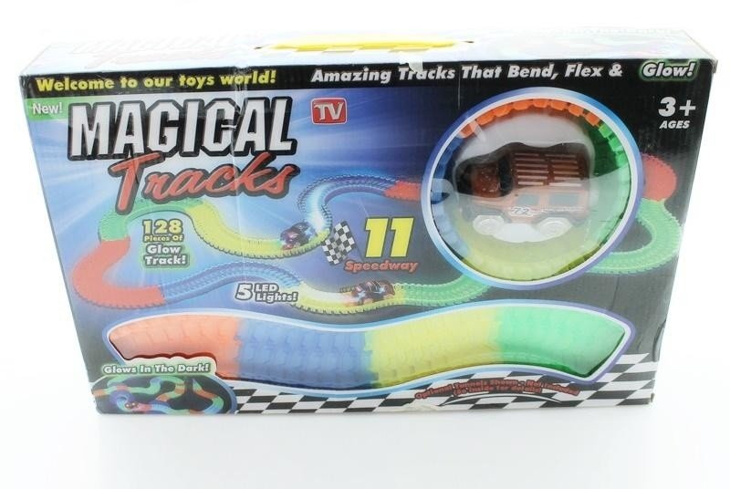 Трек детский гибкий 128 деталей RF Magic Tracks Mega Set - RF-18273