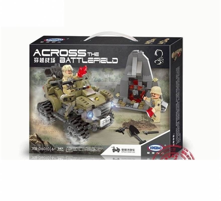 Конструктор XingBao Военный квадроцикл (347 деталей) - XB-06010