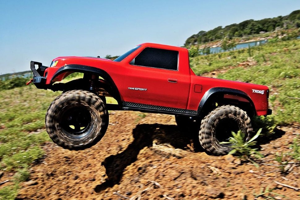 Радиоуправляемый трофи TRAXXAS TRX-4 Sport 4WD RTR масштаб 1:10 2.4G - TRA82024-4