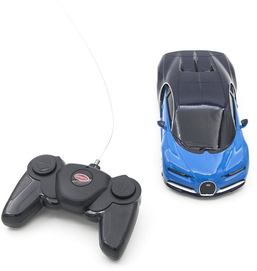 Радиоуправляемая машина Rastar Veyron Chiron Blue масштаб 1:24 - RAS-76100